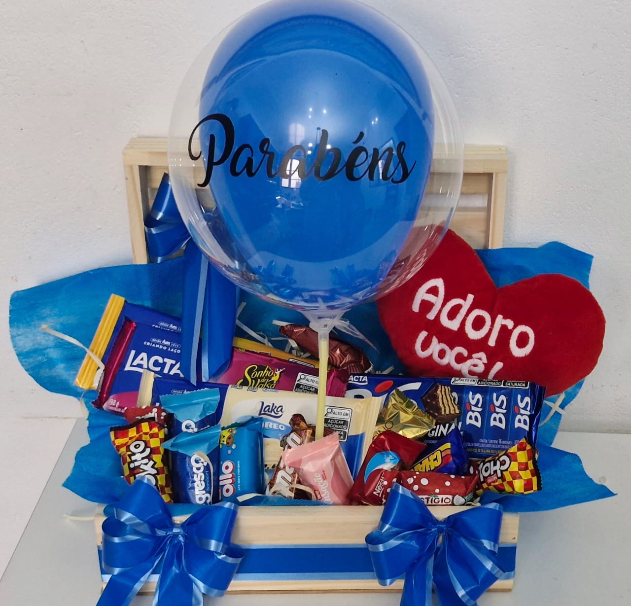 CESTAS SABOROSOS CHOCOLATES PARA ELE