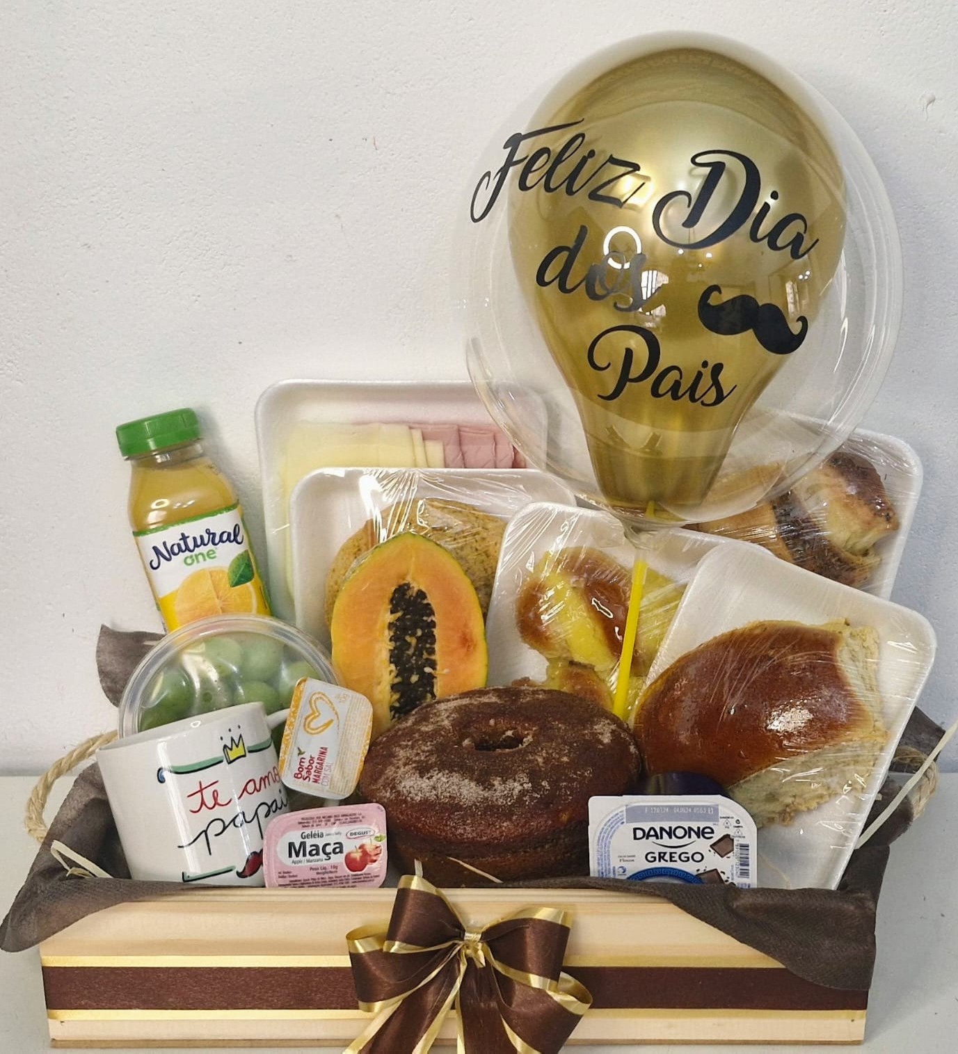 CESTA DE P�ES MEU SUPER PAI 